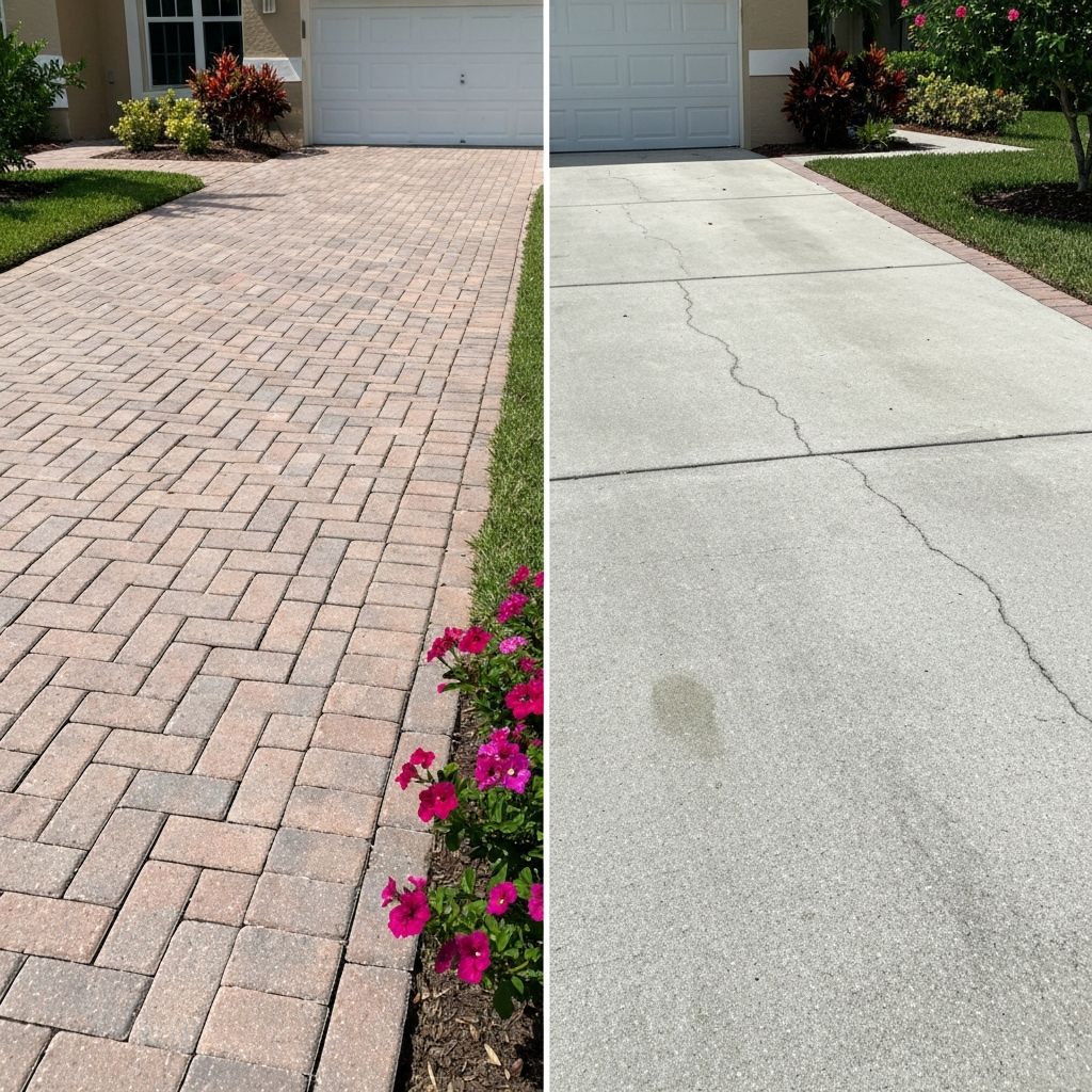 Why Pavers Work Better Than Concrete for Florida's Unique Climate