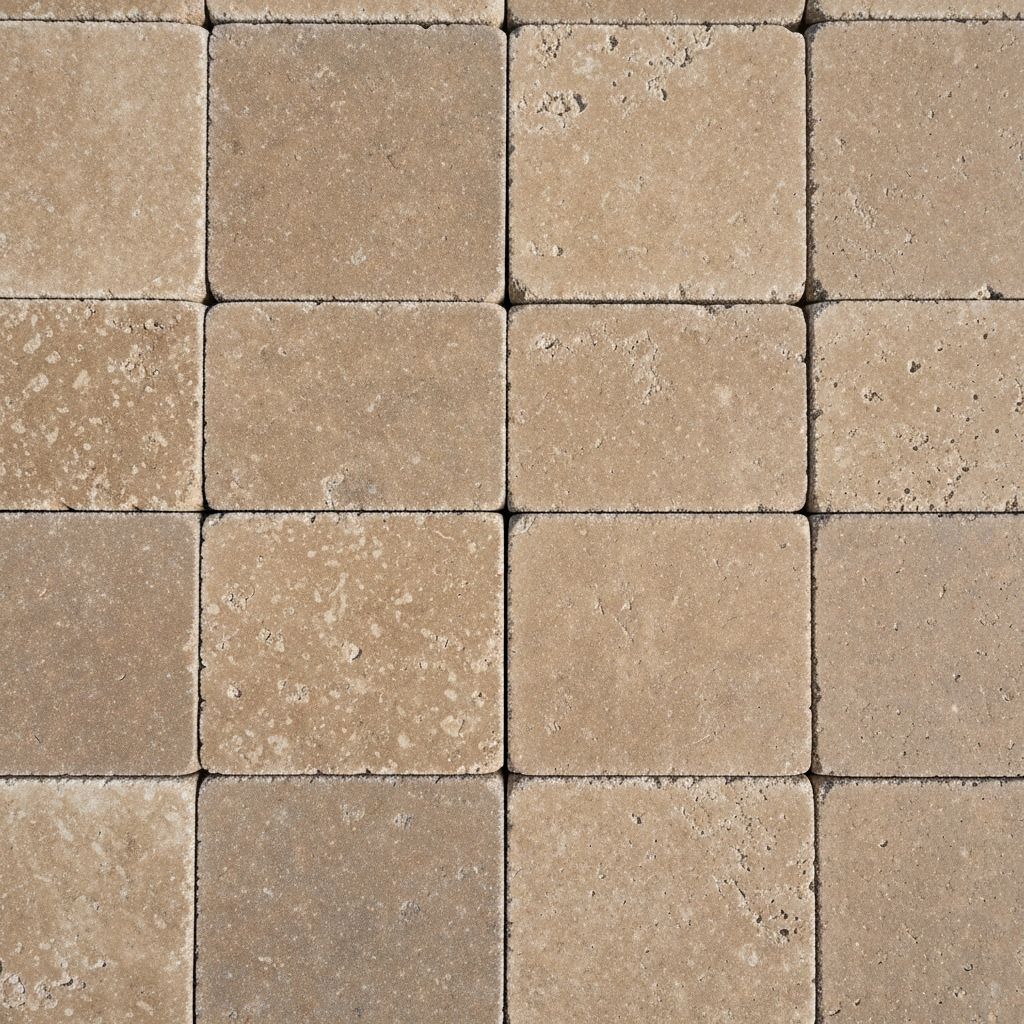 Natural / Matte Finish paver sealer example — Florida hardscaping