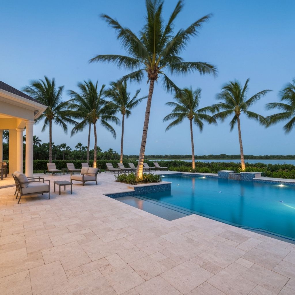 Florida home with professional paver installation 3