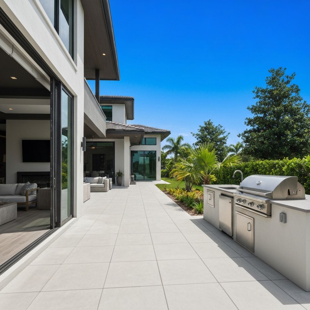 Florida home with professional paver installation 4