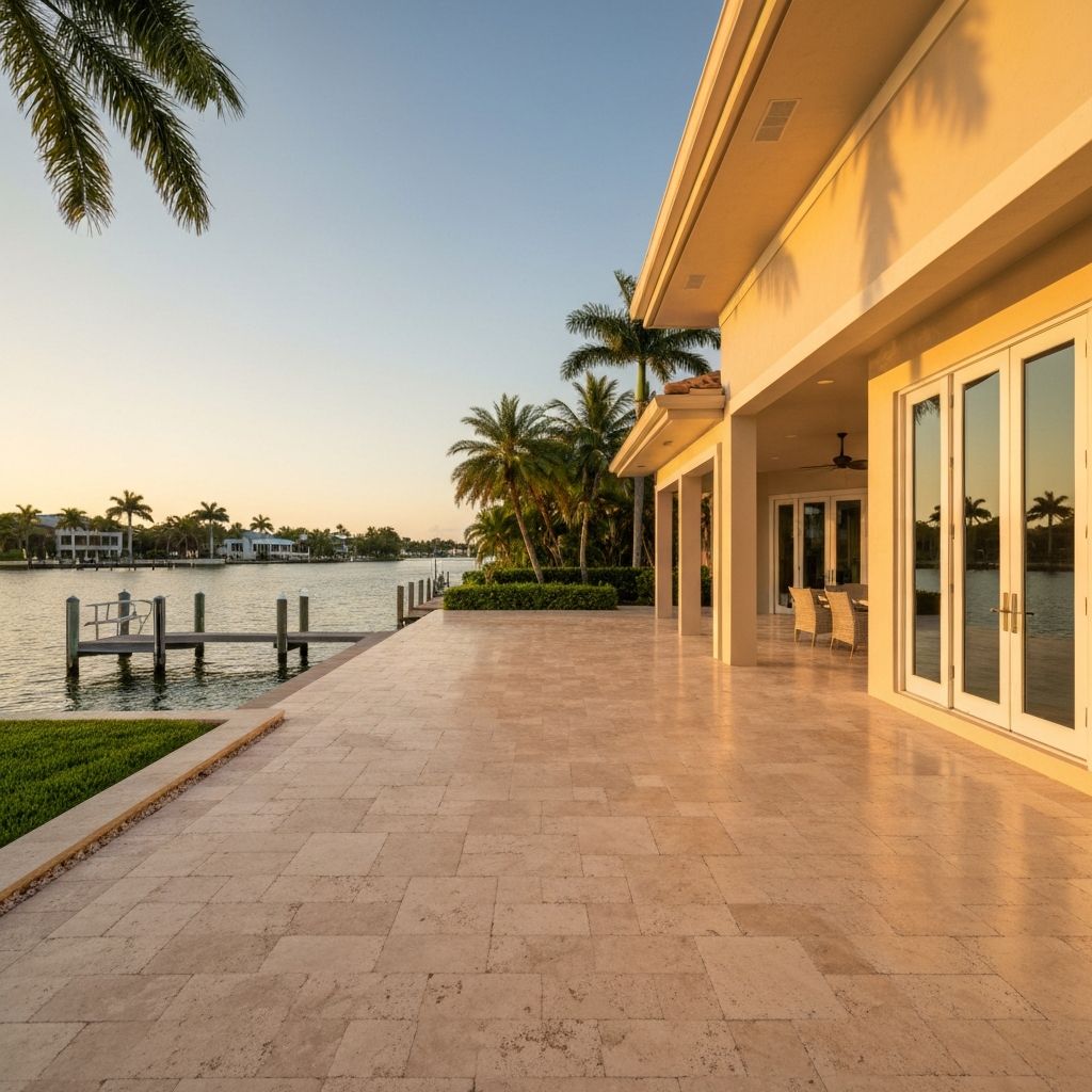 Florida home with professional paver installation 7